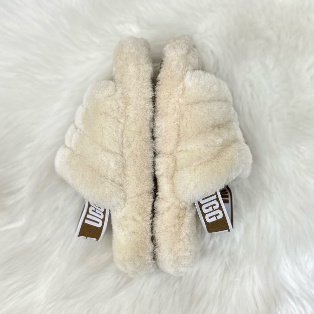 UGG Girls' Fluff Yeah Slides [KS143] - Picture 3 of 10